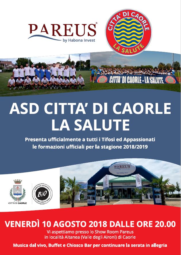 PRESENTAZIONE UFFICIALE 2018-19