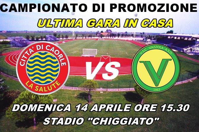 DOMENICA ULTIMO APPUNTAMENTO CASALINGO: AL CHIGGIATO ARRIVA IL VAZZOLA